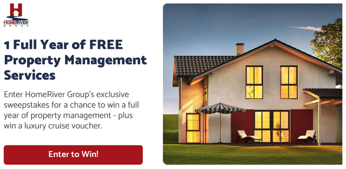 Chance To Win A Full Year Of Free Property Management Services & a Luxury Cruise Voucher